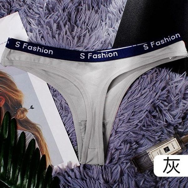 

women's panties -xl thong pure cotton ladies underwear solid color, Black;pink