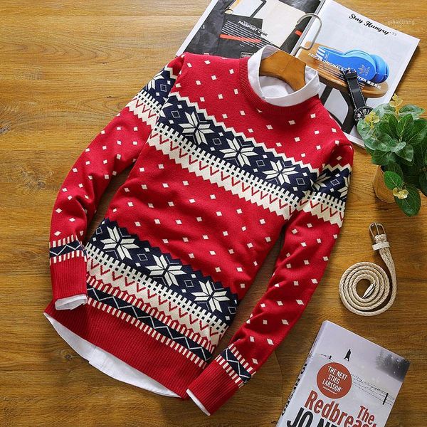 

o neck knitted slim fit pullover mens sweater pullover long sleeve1, White;black