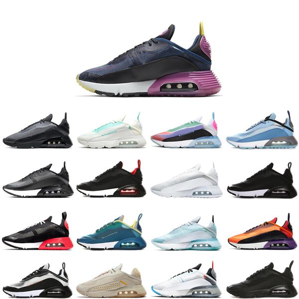 

2020 the new fashion airs cushion white magma orange men sport shoes pure platinum duck black trainers sneakers