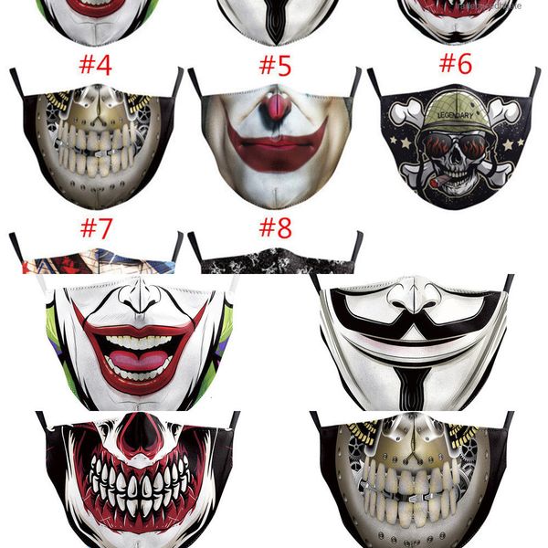

print fashion masks digital halloween designer men masquerade party joker face 6a81