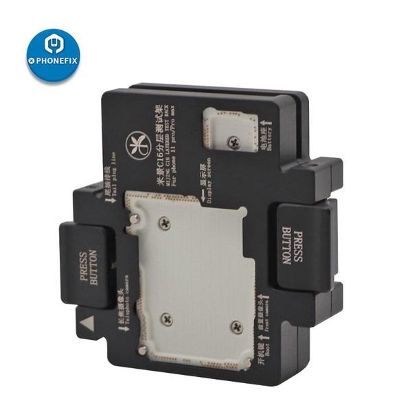 

mj c15 / c16 phone soldering fixture motherboard holder layering platform for 11/11pro/11pro max logic board repair tools