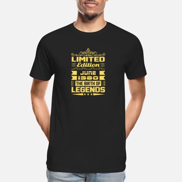 

legend since june 1980 40th birthday 40 year old t shirt cute hiphop slim fit tracksuit hoodie sweatshirt