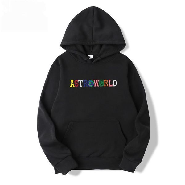 

new men hoodies travis scott astroworld wish you were here sweatshirt men fashion letter print hoodie men and woman pullover, Black