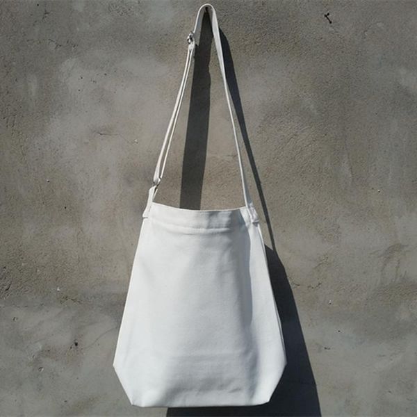

cross body canvas solid women's bag 2021 straddle one shoulder