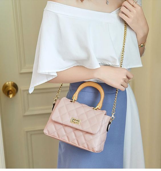 

new brand fashion woman messenger bag ladies handbag luxury pu leather handbag chain shoulder bag messenger