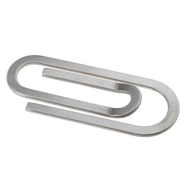 

money clip for front pocket/ wallet, staninless steel clamps for credit/ busin qylhlz xhhair