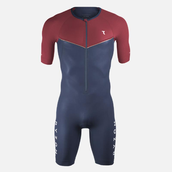 

2020 ryzon triathlon jersey skinsuit cycling mens bicycle sports ciclismo body set splash clothes mtb speed suit jumpsuit1, Black;blue