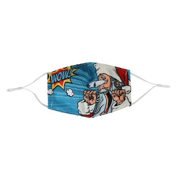 

children's exhaust new breathable face sunscreen 1pc funny cycling christmas mask