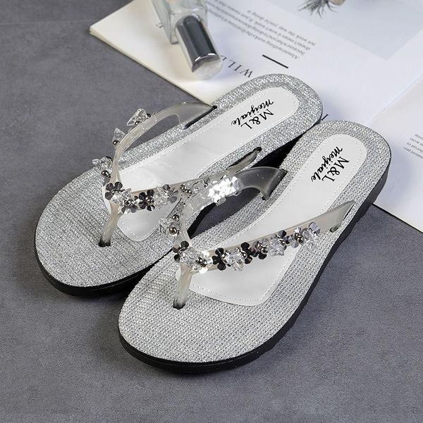 

marlisasa women fashion light weight grey anti skid home & bathroom flip flops lady classic comfort summer flip flops e6053d, Black