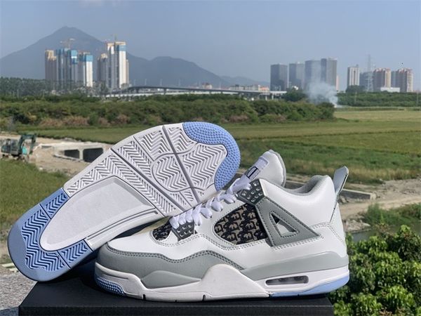 

dio j4 og wolf grey sail pn dust white men shoes 4s sports sneaker mens trainers