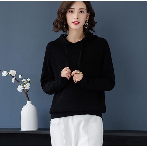 

women's collar women's sweater sweatshirt women's fashion pullover casual long sleeve round black h1211, White;black