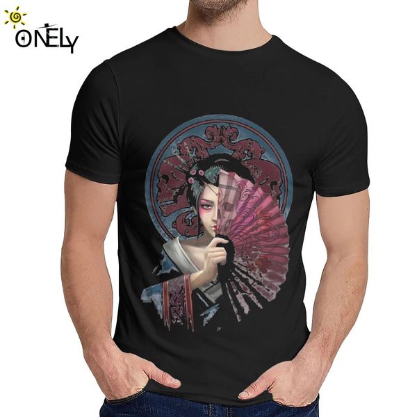 

classic round neck geisha warrior japan tattoo cool tokyo vintage male natural homme sport hooded sweatshirt hoodie men t shirt