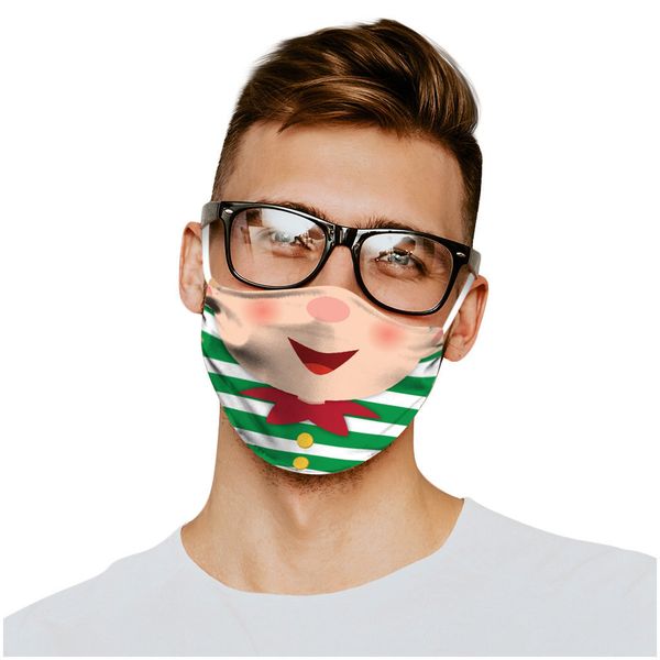 

2.5zskin sunscreen funny face breathable universal friendly dustproof comfortable cycling christmas mask