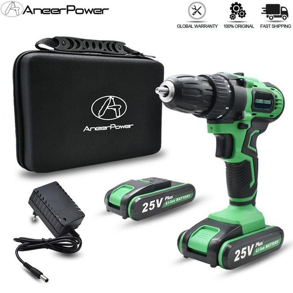 

25v impact drill 3 functions impact & screwdriver & electric drill function rated torque 48n/m power tools drilling screwdrivers1