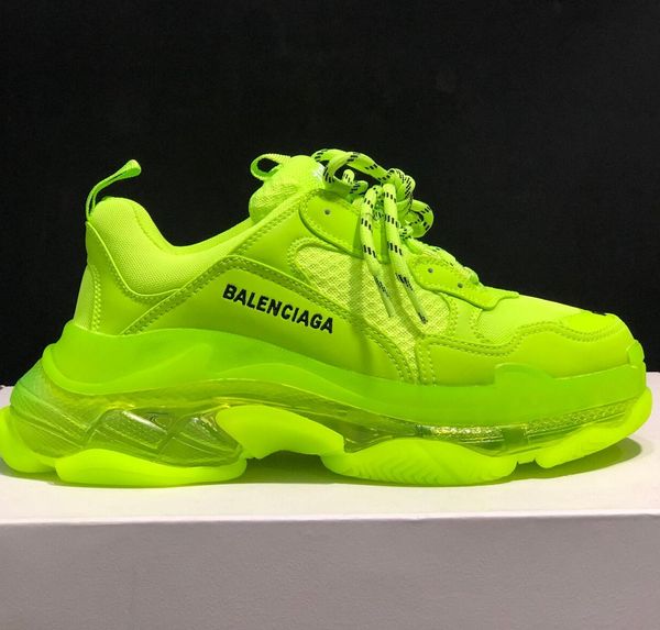 

bÃ lÃ©ncÃ­agÃ¡ triple s air sole 3.0 luxury designer brand sneakers combination nitrogen crystal bottom dad casual shoes