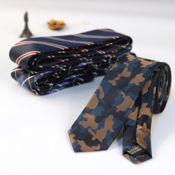 

sitonjwly 6cm neck ties for mens woven cravatta ties for man bridegroom business necktie shirt corbatas custom logo, Blue;purple