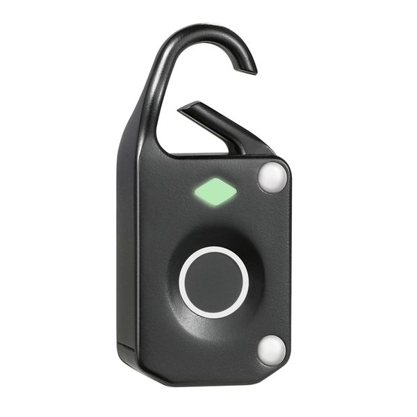 

fingerprint padlock electronic intelligent padlock security keyless usb rechargeable door lock quick unlock zinc alloy