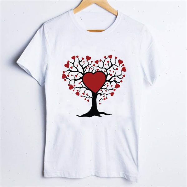

tees for women print funny cartoon love valentine trend 90s fashion ladies t shirt clothes lady clothing female t shirt, White