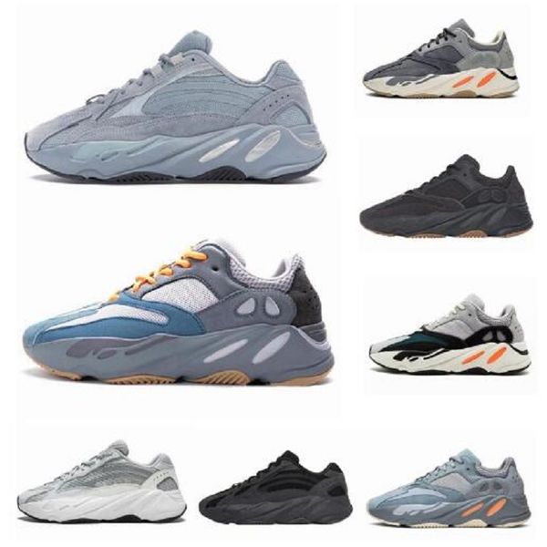 

3m reflective wave runner kanye 700 v2 solid grey static magnet teal carbon blue runing shoes men shoe shoes women static sneakers