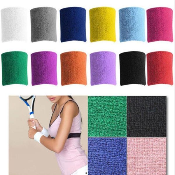 

1 piece wristband sport hand band sweat wrist support brace wraps guards for sports safety gym fitness basketbal qylrsb, Black;red