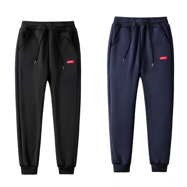 

мужские теплые узкие брюки узкие брюки зима новый корейский моды случайные молодость большой плюшевые утолщенной кашемир согреть рейтузы dun, Blue