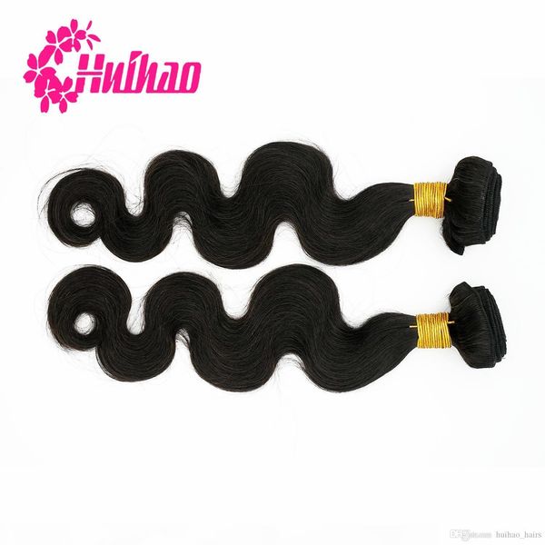 

brazilian human natural color virgin remy hair wefts dyeable body wave human hair weft hair bundle, Black;brown