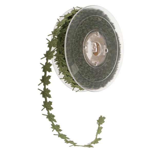 

аппликация пограничной цепи зеленый 15 метр шаблон листа diy craft