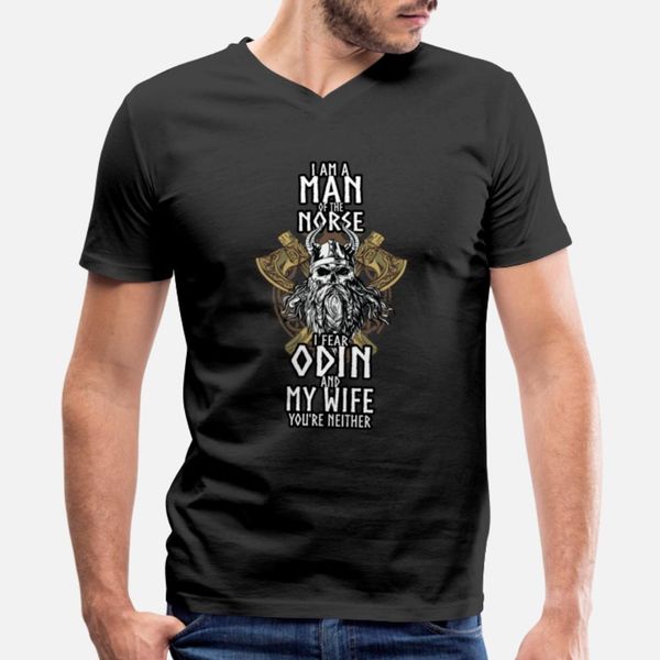 

i fear odin and my wife nordmann viking celtic t shirt cool horror design tracksuit hoodie sweatshirt