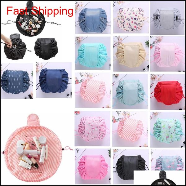 

vely lazy cosmetic bag flamingo unicorn print drawstring bag makeup handbags travel portable cosmetic pouch gga404 30pcs mgsx6 ewj53 i vvrsa