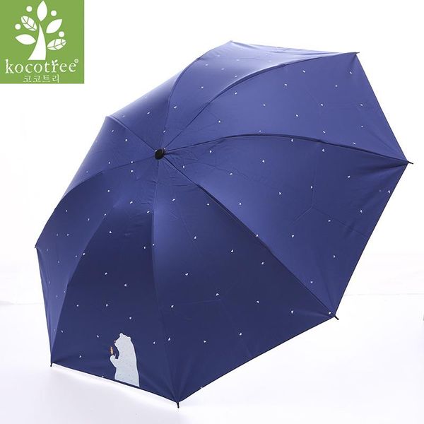 

kocotree мультфильм медвежонок зонт дети umbrella дождливый зонтик женщины водонепроницаемый большой ув зонтик paraguas uv30 bbyckm sweet07