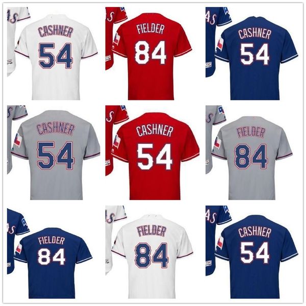 

custom men women youth jersey #54 andrew cashner 84 prince fielder red blue baseball jerseys wholesale, Blue;black