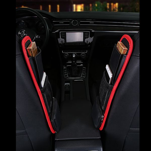 

seat storage side hanging bag car multi-functional phone cards holder organizer automobile interior accessories