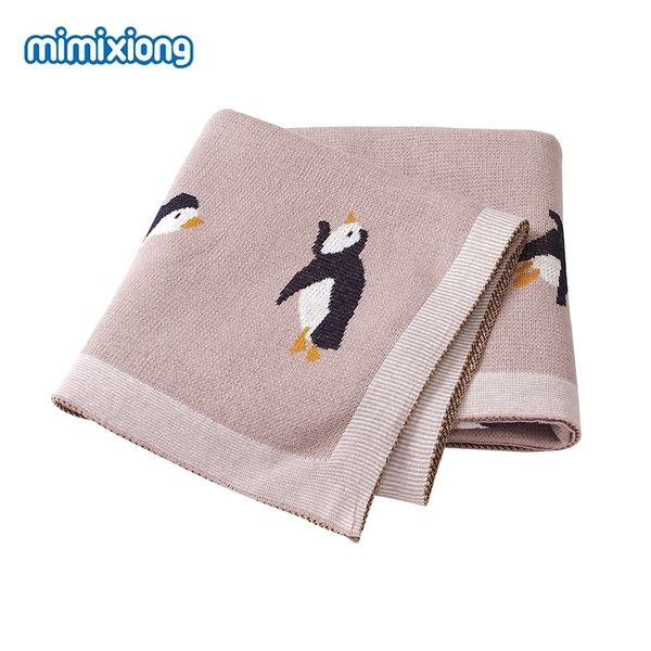 

baby blankets newborn cotton knitted swaddle wrap bath towels cute cartoon infant kids monthly blankets stroller sleeping covers y201009