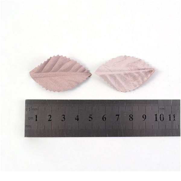 

50pcs/lot new autumn color leaves artificial flower diy handmade wreath scrapbook wedding home decoration gift fak jllabz