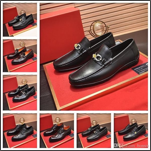 

mf 2021 new big size men dress shoe quality men formal shoe mens business oxford shoes brand men wedding pointy shoes 38-45 22, Black