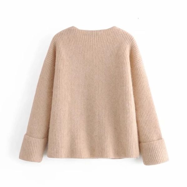 

new oversize knitted woman sweater 2021 long sleeve v neck button-down cardigan female korean chic knit z56l, White;black