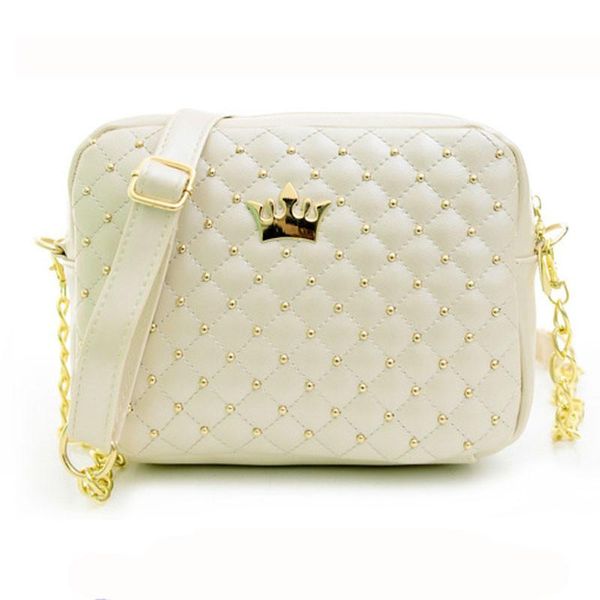 

women rivet chain shoulder bag fashion small square messenger bag korean style crossbody bags for women bolsa feminina #5$