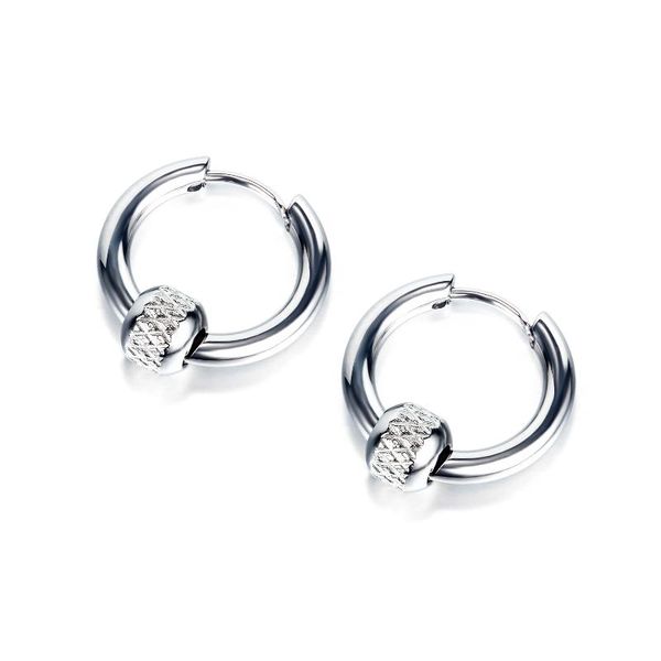 

silver color stainless steel piercing earring for women men punk gothic flying earring aretes de mujer modernos 2021, Golden;silver