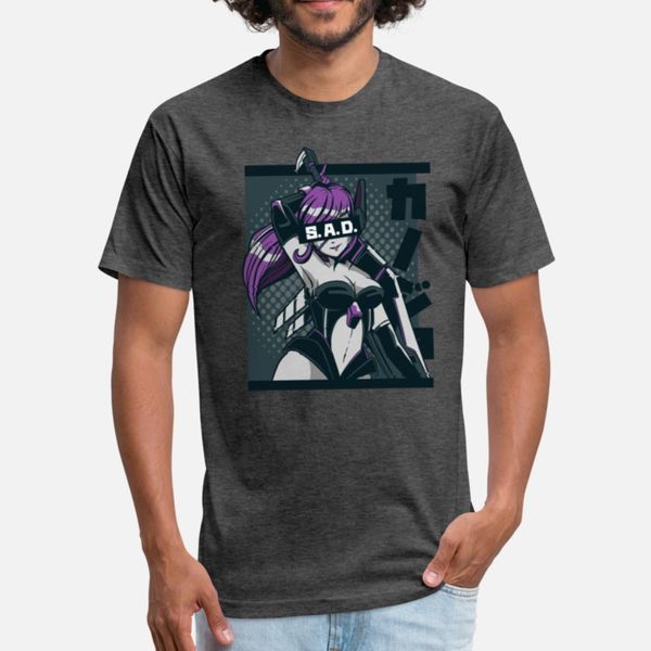 

anime girl sad with sword t shirt funky vintage casual tracksuit hoodie sweatshirt