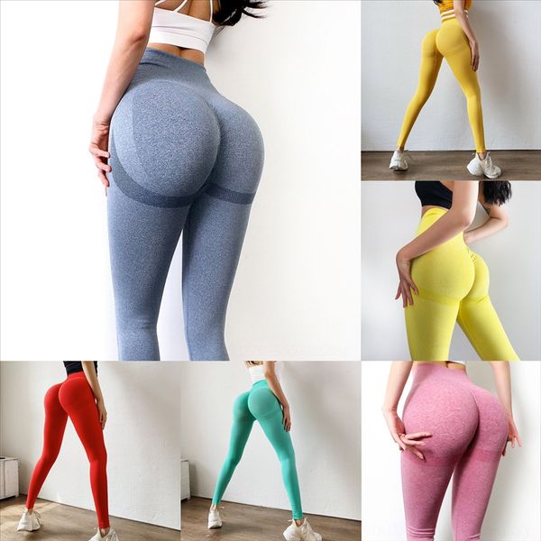 

n08q women leggings sports color yoga pants quick gym wear elastic yoga pant for woman plus size fitness lady tights workout solid drying