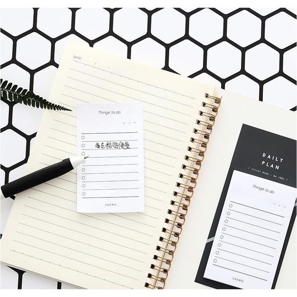 

mohamm 50 sheets lot to do list check list sticky notes memo pad notepad school office supplies stationery f wmtozp