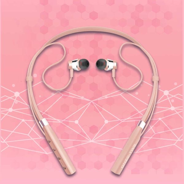 

color new macarone girl matching heart internet selfie hanging neck sports lovers multifunctional bluetooth headset