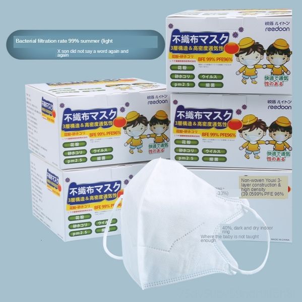 

child shield protective cute cartoon pet anti-fog full face independent mask prevent 3 layer transpare