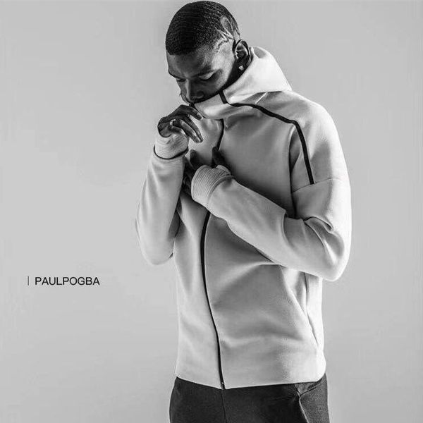 

mens women sweatshirt sports jackets men s casual hooded sweater slim fit outdoors hoodies windproof sportswear fitness jogging coat, Black;brown