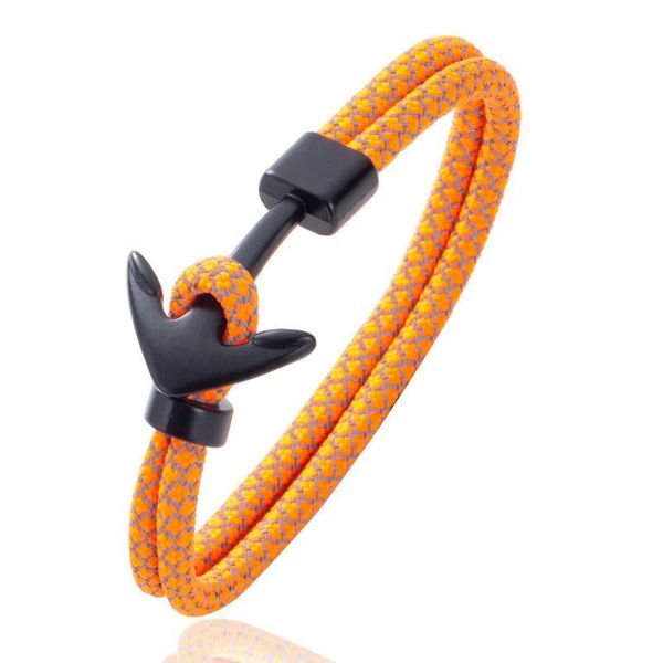 

eif dock 2020 new couple bracelets fashion alloy anchor bracelets bangles braided polyester rope bracelets for women m jlldkq