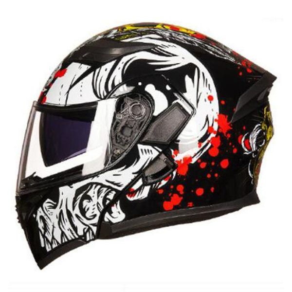 

motorcycle helmets none double lens half face abs motorbike helmet1