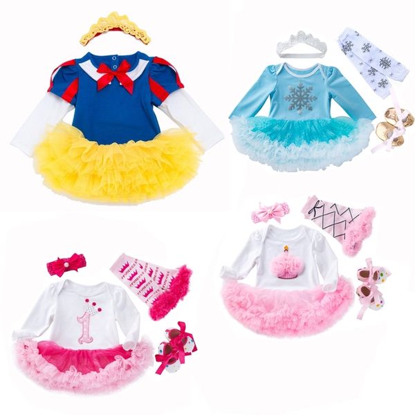 

baby girl clothing set infant christmas dress bebes lace ruffle tutu dress girls birthday costumes vestidos newborn baby clothes y200320, Blue