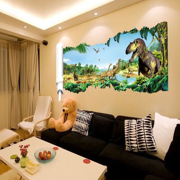 

children's x003 wall new room cartoon dinosaur baby sticker