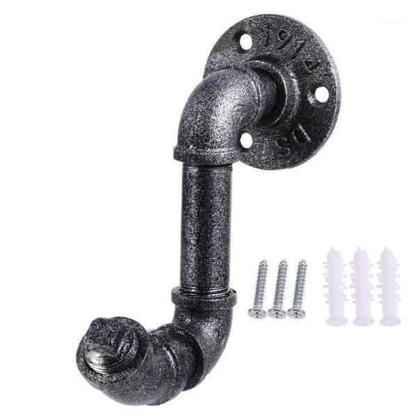 

water pipe shape iron hook storage organizer hanger for bedroom living-room1