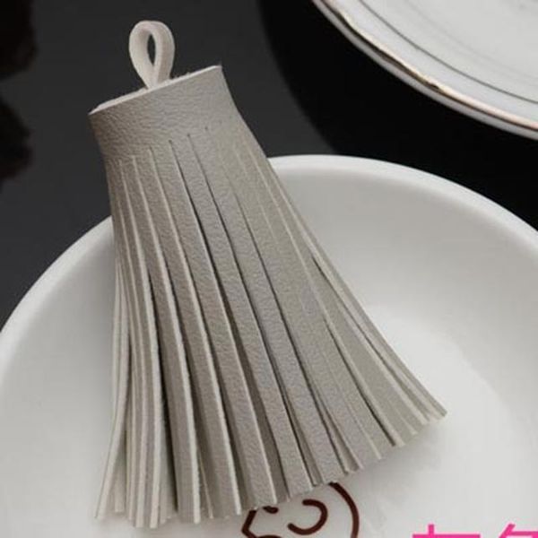 

fashion pu leather tassel women keychain bag pendant acessory alloy car key chain ring holder retro jewelry eh152 h qylbyv